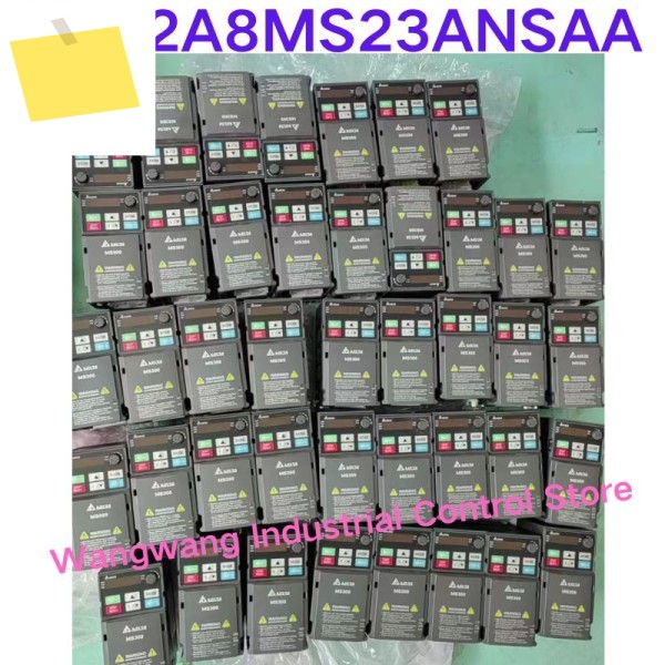 중고 테스트 OK VFD2A8MS23ANSAA 인버터, 0.4KW 전력, 220V 전압 제품 이미지