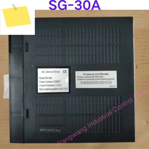 중고 테스트 완료, 서보 드라이브 SG-30A 제품 이미지