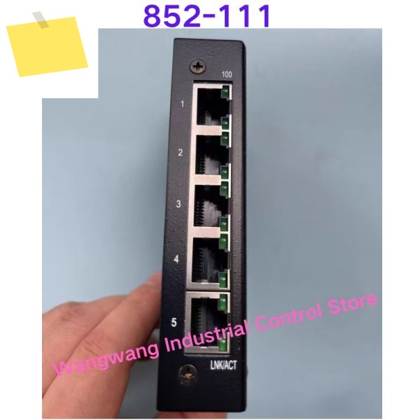 중고 테스트 OK, 5포트 산업용 스위치 852-111 제품 이미지