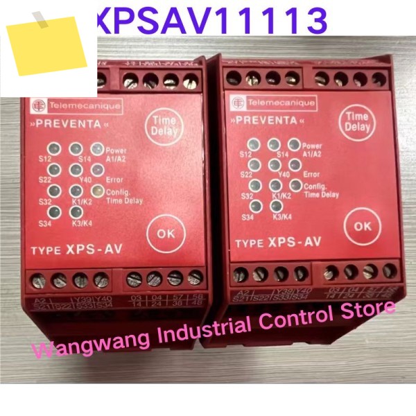 중고 테스트 OK, 안전 릴레이 XPS-AV 제품 이미지