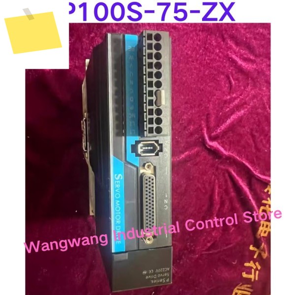 중고 테스트 OK, 750W 서보 드라이브 P100S-75-ZX 제품 이미지
