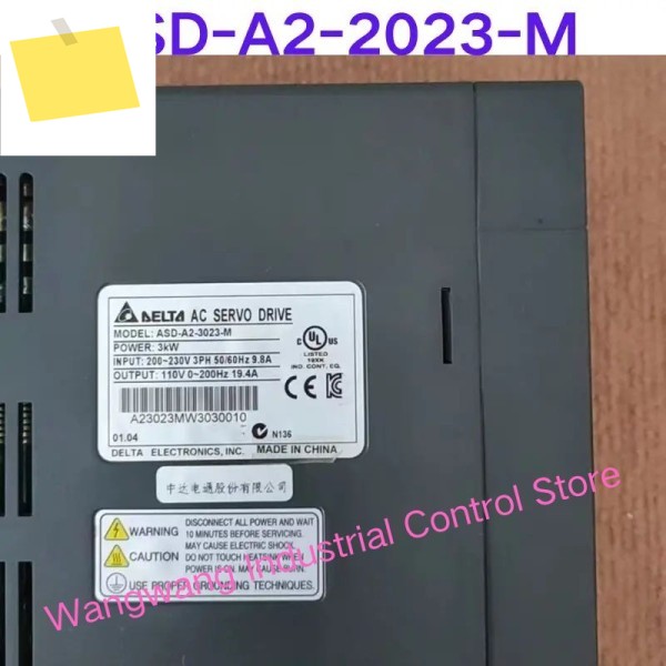중고 테스트 OK, ASD-A2-2023-M 델타 A2 서보 드라이버 제품 이미지