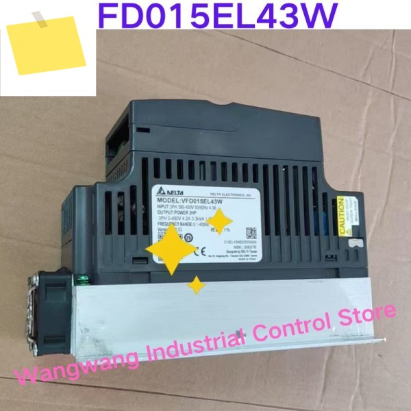 중고품 테스트 완료. VFD015EL43W 주파수 변환기, 1.5KW 3상 380V 제품 이미지
