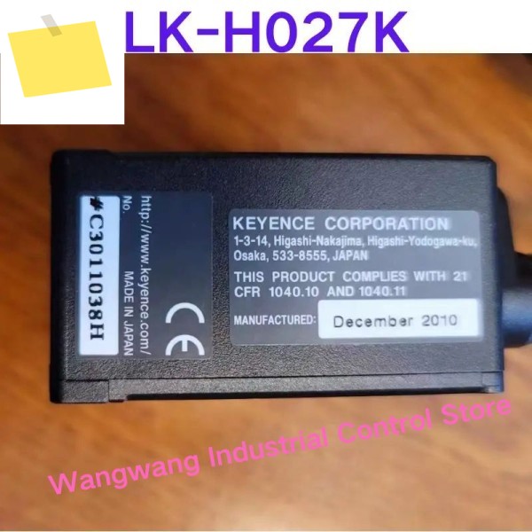 중고 테스트 완료, 레이저 변위 센서 LK-H027K, 문의는 저에게 연락주세요 제품 이미지