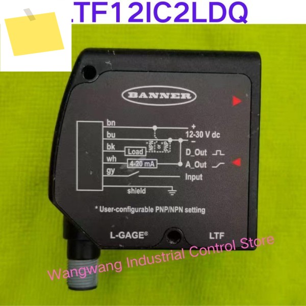 중고 테스트 OK, LTF12IC2LDQ 레이저 거리 측정 센서 제품 이미지