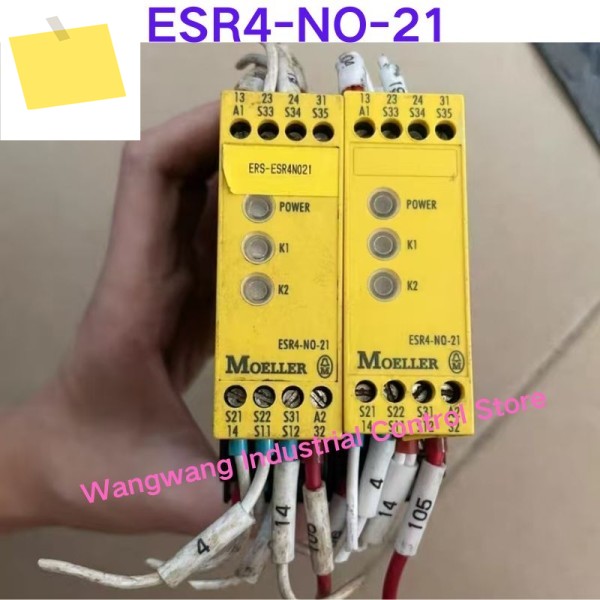중고품 테스트 OK, 안전 릴레이 ESR4-NO-21 제품 이미지