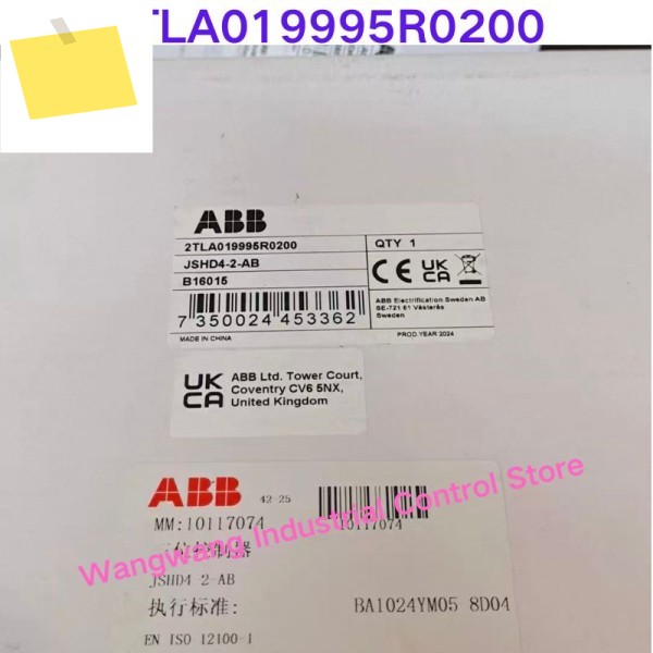 신품 JSHD4-2-AB 로봇 팔 제어 핸들, 모델 2TLA019995R0200 제품 이미지