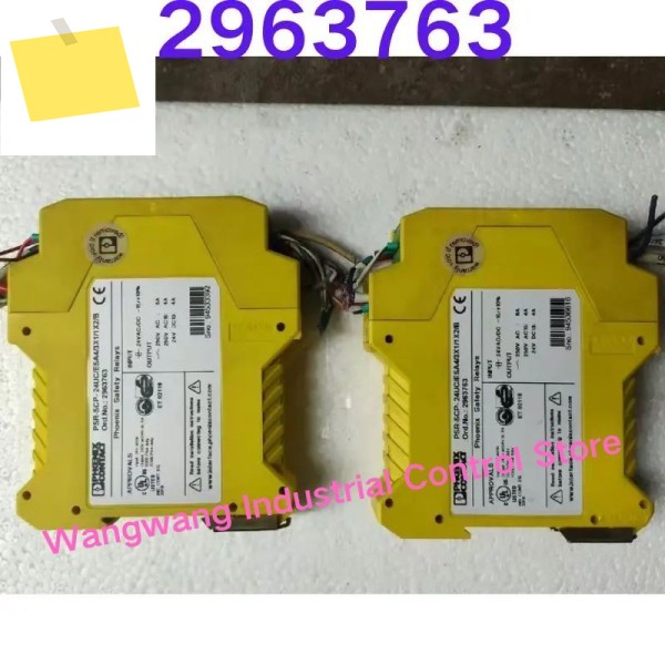 중고 테스트 완료, 안전 릴레이 2963763 PSR-SCP-24UCESA43X112B 제품 이미지