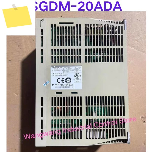 중고 테스트 완료, 서보 드라이브 SGDM-20ADA 제품 이미지