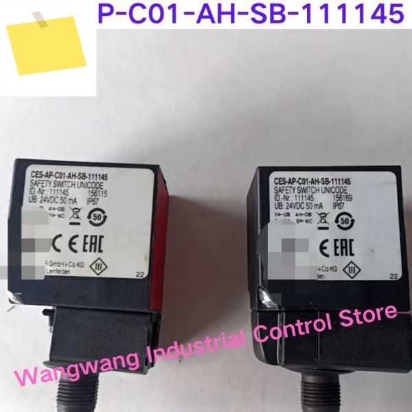 중고 테스트 완료, CES-AP-C01-AH-SB-111145 안전 스위치 제품 이미지