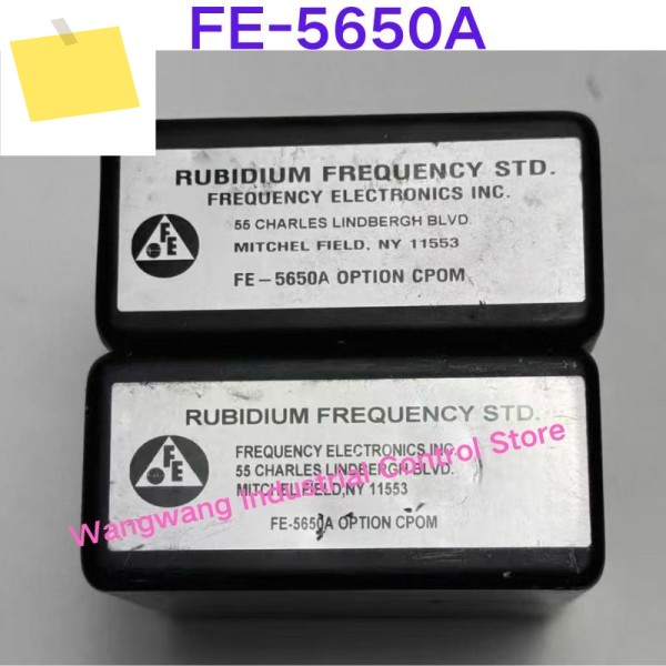 중고 테스트 완료, 루비듐 원자시계 FE-5650A 제품 이미지