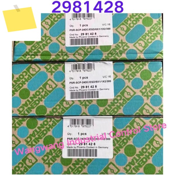 신품 안전 릴레이 PSR-ESD 300 주문 번호 2981428 PSR-SCP-24DCESD5X11X2300 제품 이미지