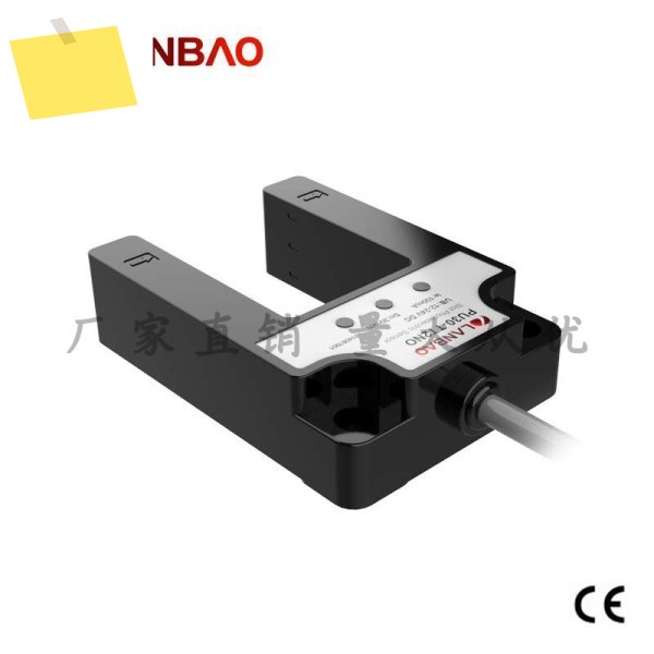 PU30-TDNB 슬롯형 광전 스위치, DC4 와이어, SN: 30mm 조절 가능한 콘트라스트 센서 제품 이미지