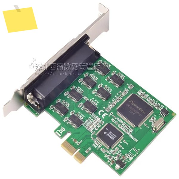 SYBA FG-EMT09A 산업용 등급 8 직렬 카드 PCI-E - 포트 RS232 E1-PCE1058-8S 제품 이미지
