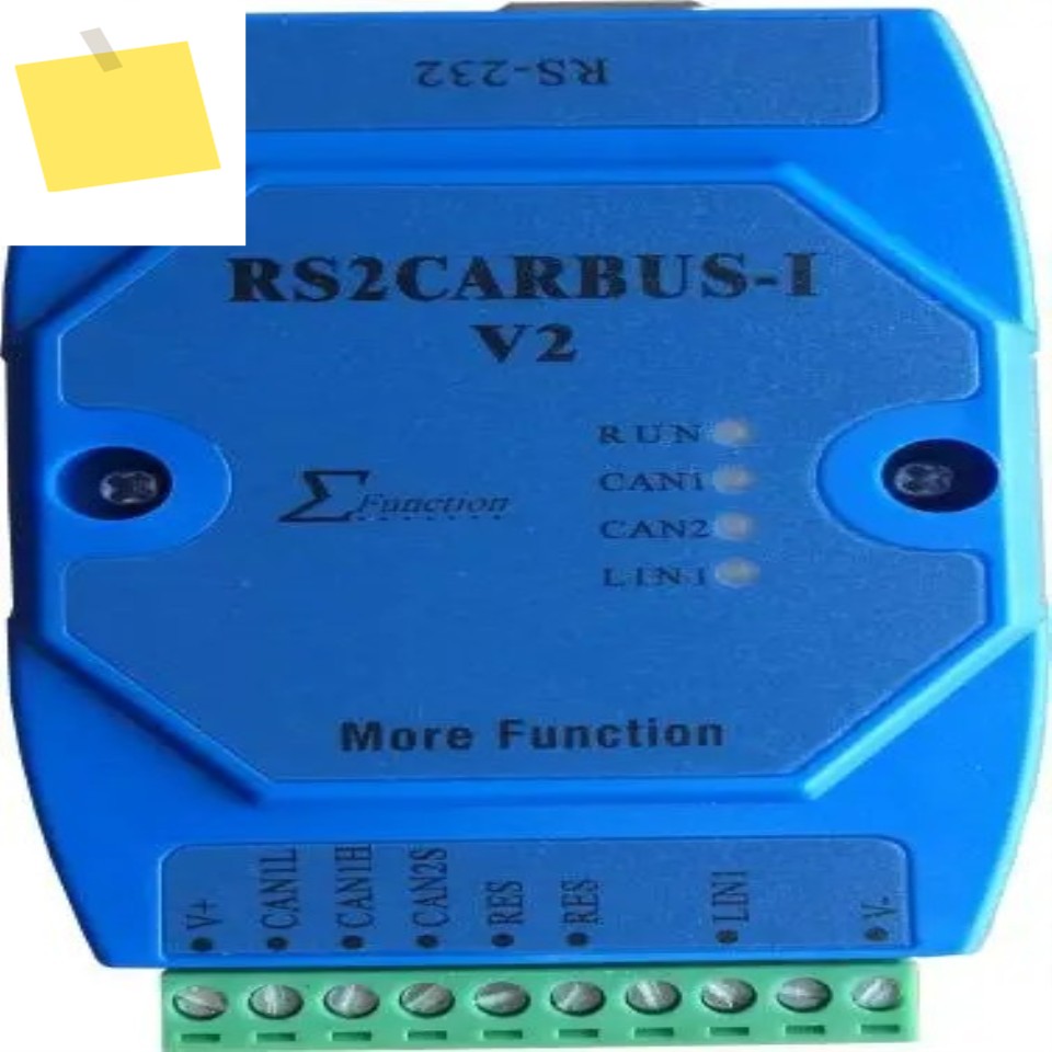 RS2cabus_i V2 데이터 변환기 CAN 버스 단일 라인 LIN 제품 이미지