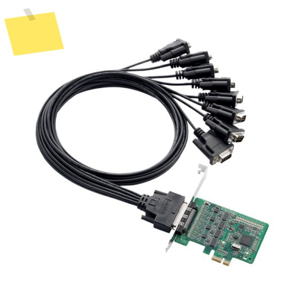 MOXA CP-118EL-A 8포트 RS232422485 PCI-E 직렬 카드 제품 이미지