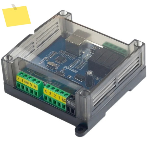 RJ45 RS232485 원격 제어 Modbus TCPRTU 프로토콜 네트워크 릴레이 모듈 제품 이미지