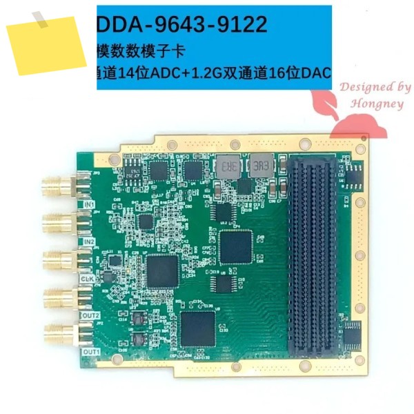 고속 Adda 아날로그-디지털 FMC 획득 디터 카드, 250M 14비트 AD9643+1.2g 듀얼 채널 DAC 제품 이미지