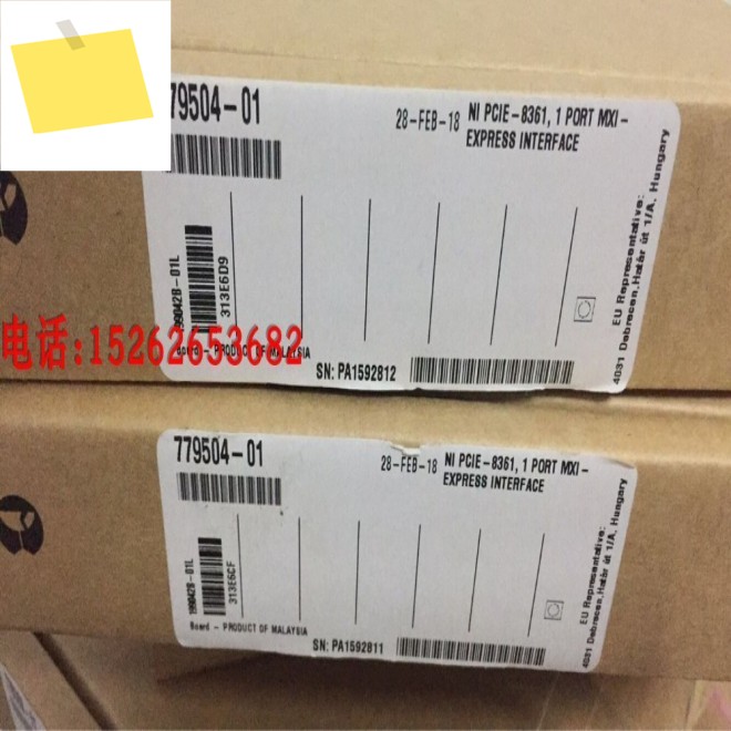 미국산 NI PCIe-8361 779504-01PXI 원격 제어 키트 제품 이미지