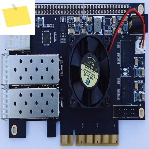 XC7K325T 개발 보드 PCIe 10G SFP 파이버 기가비트 이더넷 포트 DMA Kintex7 Super 제품 이미지