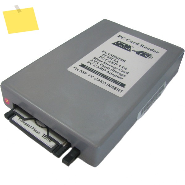 PCMCIA-USB 카드 리더기 68핀 PC 전용 직접 판독 플래시 제품 이미지