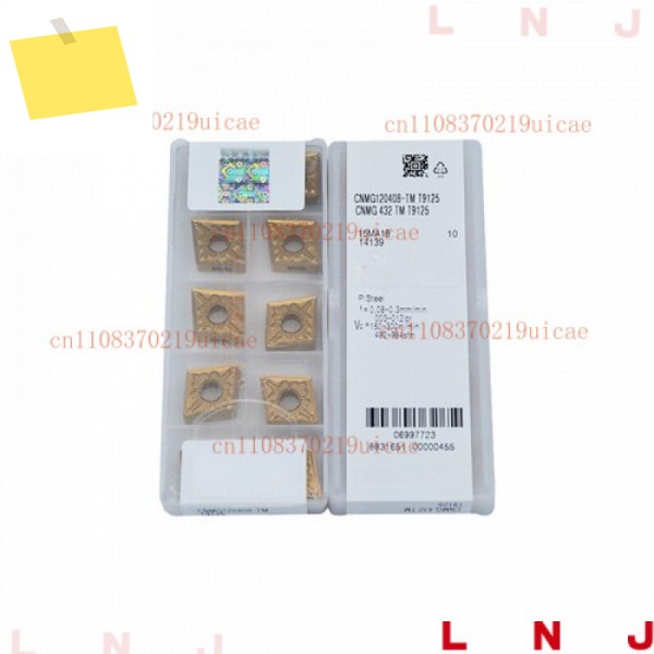 20개 CNMG120408-TM T9125 CNC 카바이드 인서트 제품 이미지