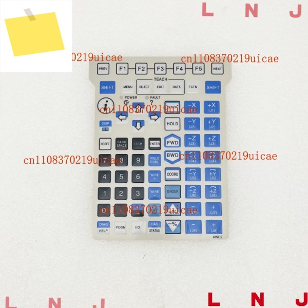 Fanuc A05B-2255-C105 티치 펜던트 키패드 전면 오버레이용 AWE2 멤브레인 새 제품 제품 이미지