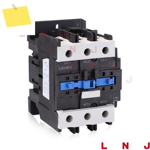 CJX2-8011 3P 접촉기 380V220V127V110V48V36V24V 용 제품 이미지