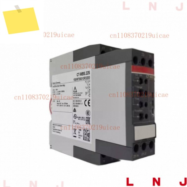 ABB 타임 릴레이 CT-MBS.22S 2CO 24-240VAC용 1개 제품 이미지