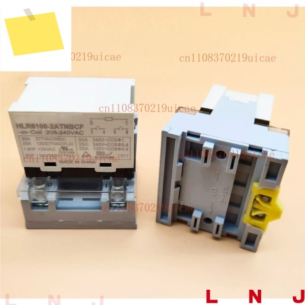 1PC 새 제품 HLR6100-2ATNBCF 208-240VAC GOODSPEC 전원 릴레이P7LF-06 소켓 포함 제품 이미지