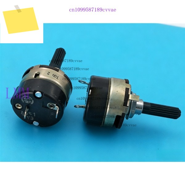 노블 로터리 전원 온오프 스위치 A9S1 TV3 250V 8A 길이 25mm 2핀용 1PC 제품 이미지