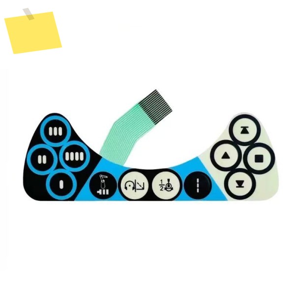 3HAC028357-001 1664 IRC5 Sx TPU 2 티치 펜던트 키패드용 멤브레인 스위치 제품 이미지