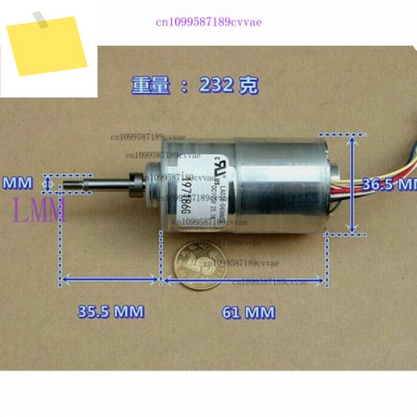 DC 105V LA034-040NN07A 3상 내부 로터 브러시리스 모터용 1PC 제품 이미지