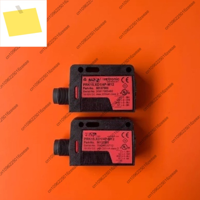 거울 반사 광전 센서 PRK15.XD14P-M12 50137503 10-30VDCM12, 4 코어, 테스트 OK 제품 이미지