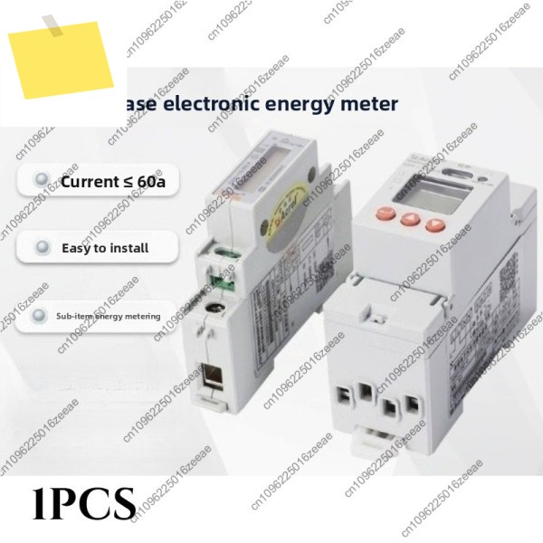 액세서리 도구 dds1352 에너지 카운터 ev 충전 스마트 미터100a 오픈 CT 및 rs485 220v ac 포함 제품 이미지