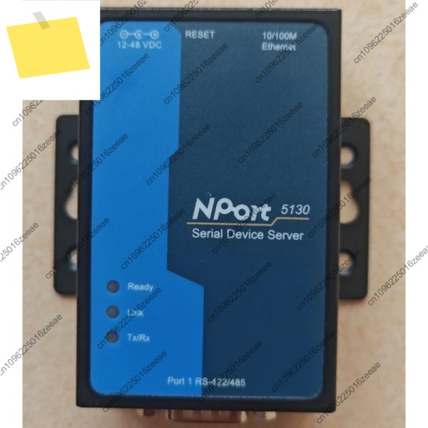 Nport 5130 직렬 장치 네트워킹 서버, rs-422485 인터페이스, 10100m 이더넷 지원, 12-48vdc 전원 공급 제품 이미지