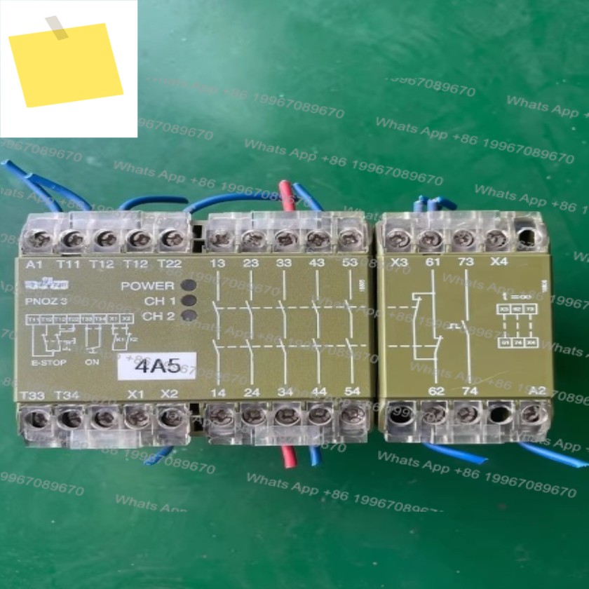 중고 안전 릴레이 PNOZ3 24VDC 5S10N 474894 , 분해 사용 제품 이미지