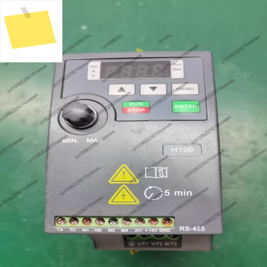 주파수 변환기 0.75KW, H100-S0.75G, 220V, 테스트 완료 OK 제품 이미지