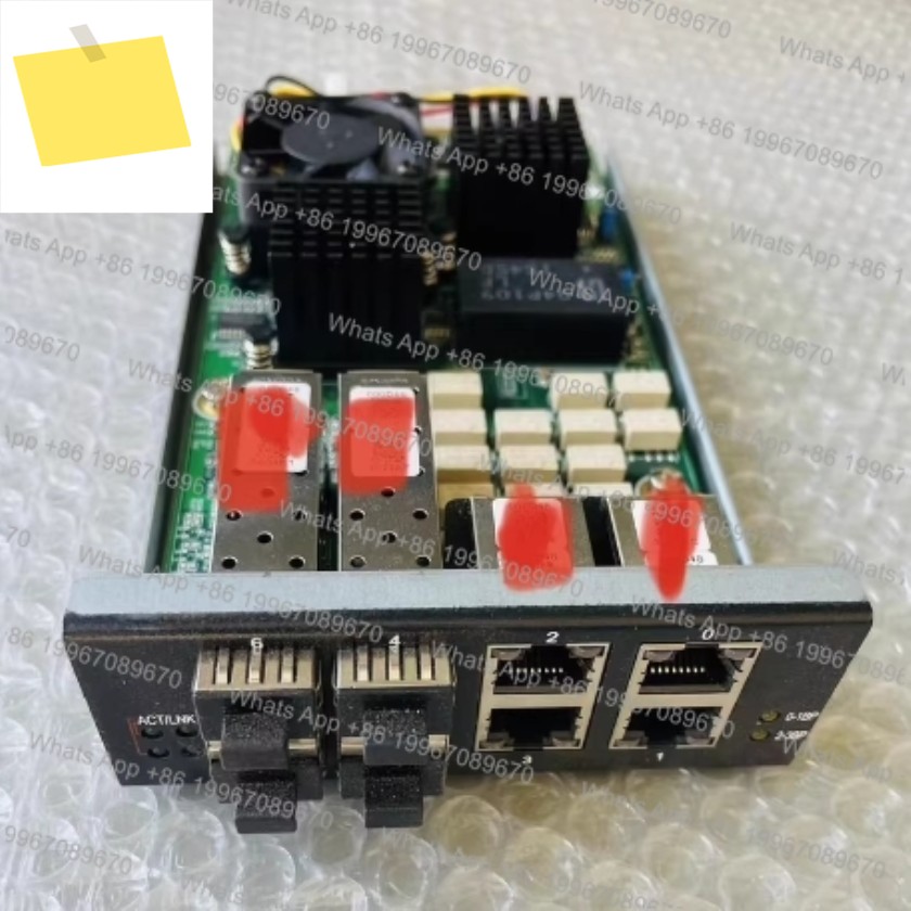 중고 TNS-CARD-T15-3E-4S4T-B-1R262 REV. A0 네트워크 인터페이스 카드 제품 이미지