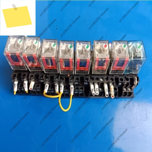 5Pcs 릴레이 MY2N-J, 24VDC 베이스 포함, 테스트 OK 제품 이미지