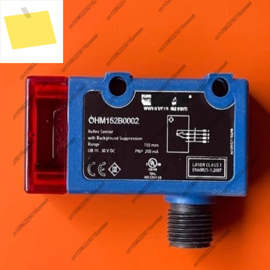 중고 반사 레이저 광전 센서 OHM152B0002 전압: 10-30VDC 테스트 OK 제품 이미지