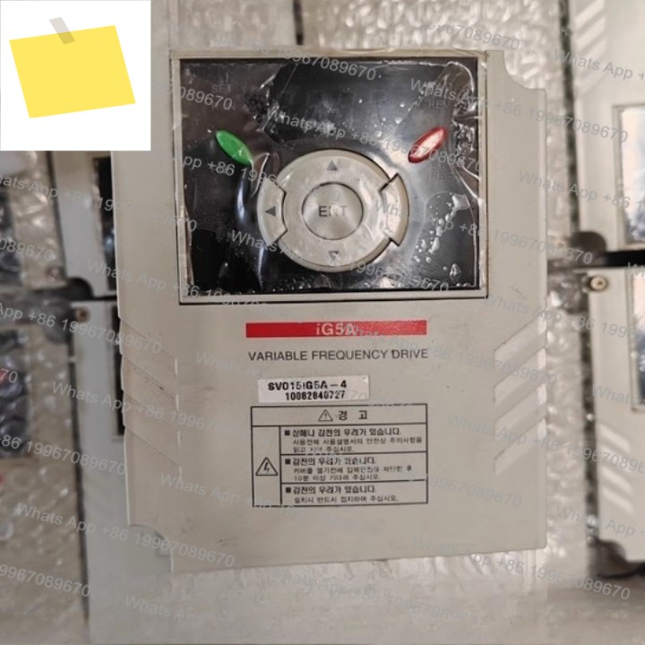중고 주파수 변환기 SV015IG5A-4 1.5KW 380V 제품 이미지
