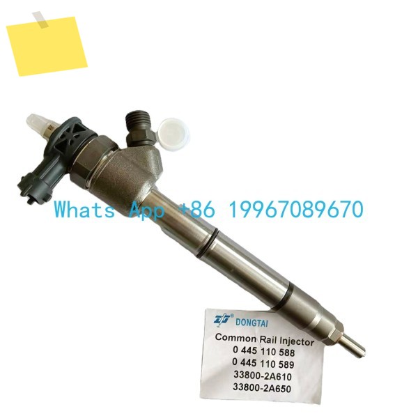 현대 33800-2A610 본래 커먼 레일 인젝터 0445110588 제품 이미지