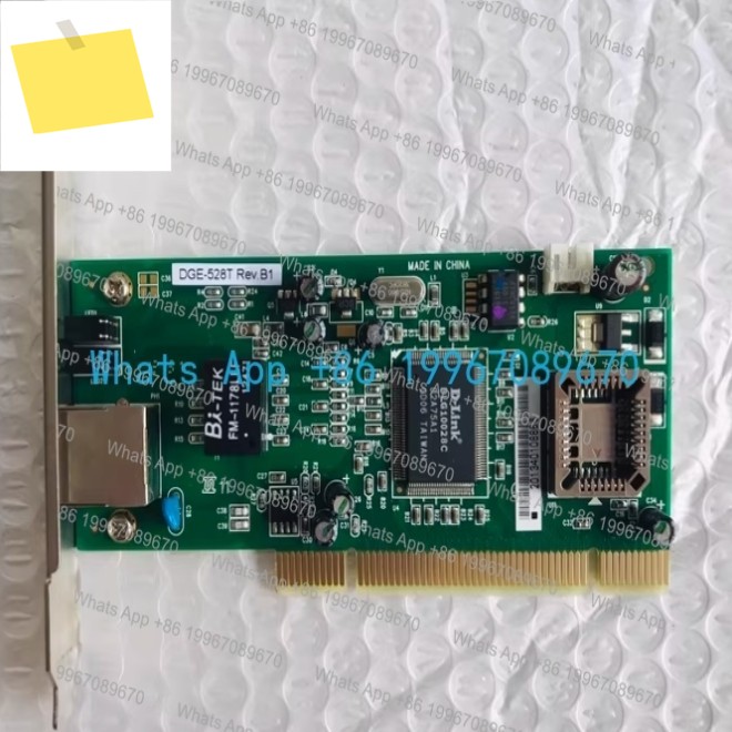 중고 DGE-528T 기가비트 구리 데스크탑 컴퓨터 PCI 포트 유선 네트워크 인터페이스 카드소형 배플 포함 제품 이미지