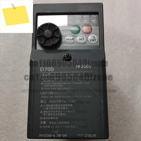 D700 주파수 변환기 FR-D720S-0.75-CHT 220V 0.75KW 테스트 완료 제품 이미지