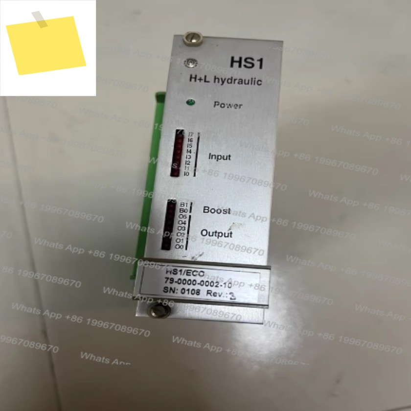 중고, 시스템 터렛 플러시 펌프 HS1 드라이브 보드, H + L hydraiic 79-0000-0002-10 분해 제품 이미지