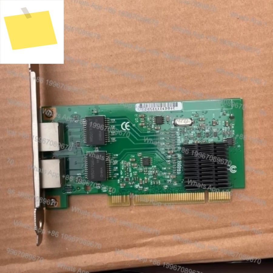 Intel 82546 칩이 탑재된 WY5017GE-T PCI 듀얼 네트워크 포트 기가비트 인터페이스 카드 사용 제품 이미지