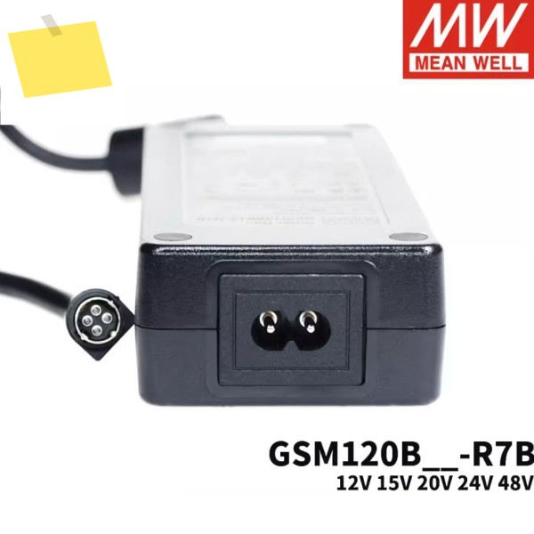MEAN WELL 120W AC-DC 안정적인 그린 메디컬 어댑터 GSM120B12-R7B | 제품 이미지