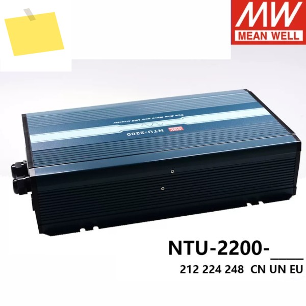 MEAN WELL 2200W 고신뢰성 트루 사인파 UPS DC-AC 전력 인버터 NTU-2200-212EU 제품 이미지