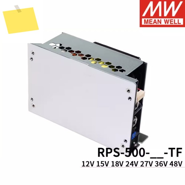 MEAN WELL 500W 안정적인 친환경 전원 공급 장치 RPS-500-12-TF 36v48v 제품 이미지